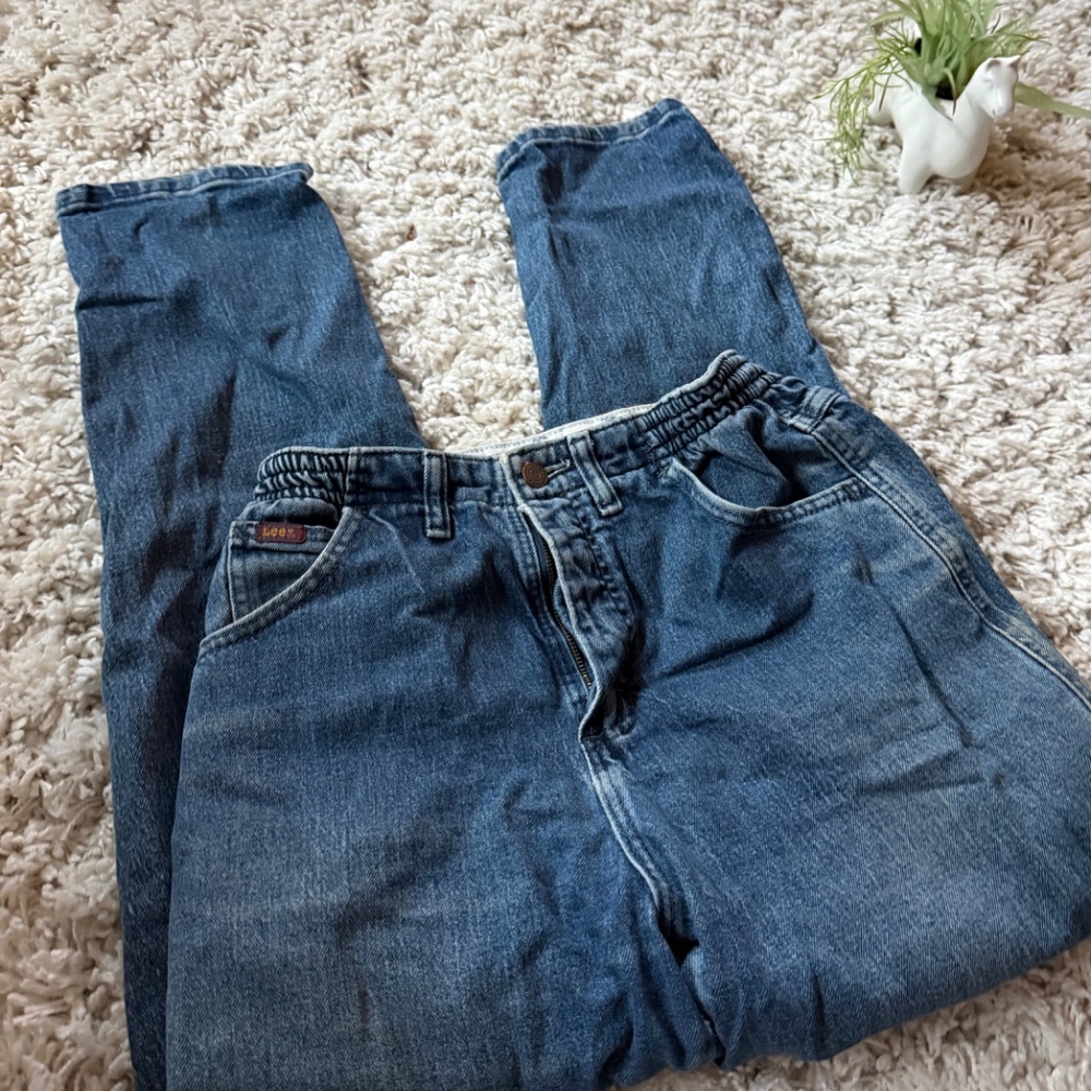Experience Lee Women’s cute, casual, comfy mom jeans Relaxed Fit Denim Jeans com - Picture 6 of 8